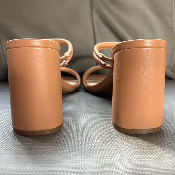 Nine West Tan Strappy Heels - Picture 3 of 7